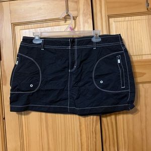 Nautical black skirt - large